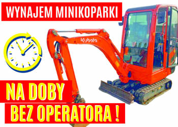 WYNAJEM MINIKOPARKA KUBOTA