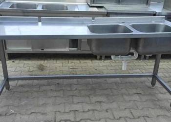 Zlew 2 Komorowy z Blatem Roboczym - 190/60/85 cm - S 953.O