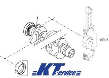 wał korbowy do Volvo EC160B EC160B EW160 EC180B  EC210