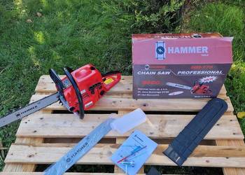 Piła Spalinowa Hammer Tools HM-176 | 3.25 KM 58cc | ZESTAW
