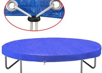 vidaXL Plandeka na trampolinę, PE, 360-367 cm（SKU:275065）