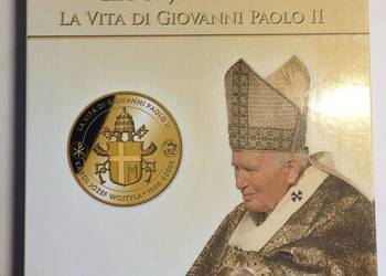 Kompletny Zestaw Album 6 x Numizmat Jan Paweł Złoto Srebro