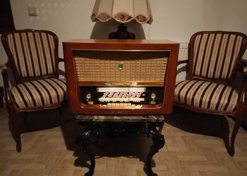 Zabytkowe Radio Lampowe RFT Super Diamant Vintage