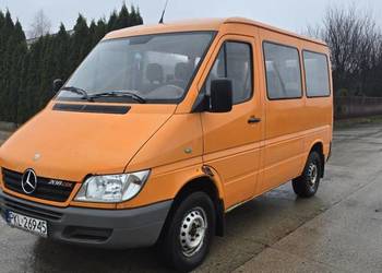 Mercedes Sprinter 208 CDI 2.2 diesel 2004r 9 osobowy przeszklony