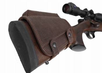 Skórzana baka na kolbę SHOOTER 2WOLFS (brązowa)