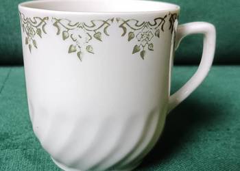 Porcelanowy kubek Ćmielów retro