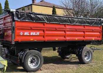 Przyczepa rolnicza niemiecka IFA 8T WYWROTKA 3 strony