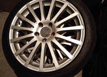 Felgi aluminiowe z oponami 18" 225/45 mazda nissan ford