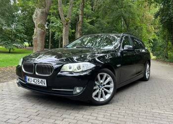 BMW F11 525d 218KM Komforty / Webasto / Hak / 18" / Niski przebieg