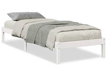 Dłuższe łóżko bez materaca lite drewno sosnowe 90x220 cm WM-852417