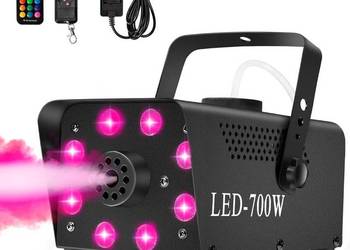 Urządzenie do wytwarzania dymu z efektem RGB LED