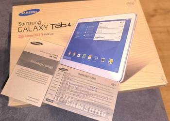 Tablet Samsung Galaxy TAB4 SM-T535 16GB SIM WIFI GPS LTE biały