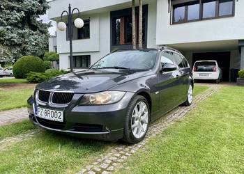 BMW E91 325i 2005 r. jasny środek, manual