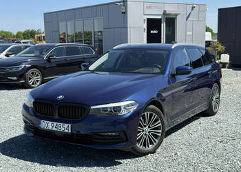 BMW 518 518D 150KM mHEV 2020r Sport Line, serwis. kamera 360 G30 (2017-)