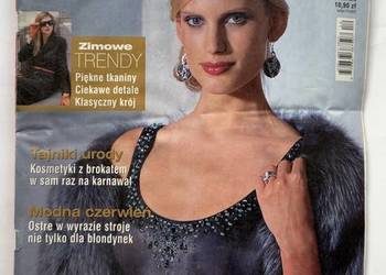Burda 12/2005 polska edycja moda wieczorowa czasopismo szycie