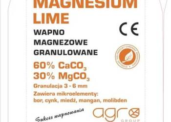 Wapno nawozowe granulowane kredowe, magnezowe, czarna kreda. PRODUCENT