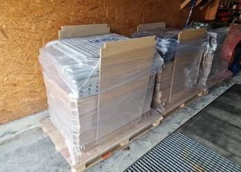 Wyprzedaż regałów,  mocne regały metalowe 200x100x60 4 półki