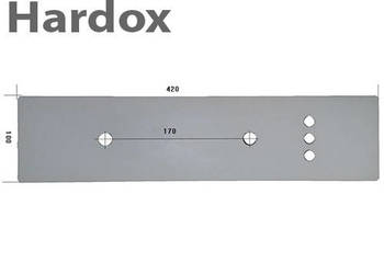 Płoza HARDOX 13100152/S części do pługa BONNEL