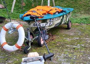 Łódz  łódka wędkarska z pełnym osprzętem, 3,1m dł. do 345 kg 4 osoby