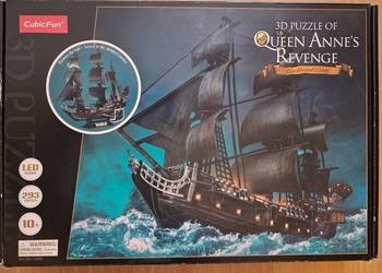 Trójwymiarowe puzzle 3D z Led