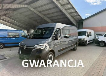 Renault Master max L3H2 7 osobowy brygadówka lift doka 2023rok!!! 150KM pe…