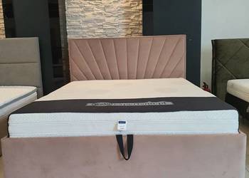 Łóżko z pojemnikiem na pościel 160x200 KR-RM(N) + Z246