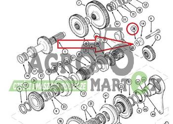 A186917 PODKŁADKA REGULACYJNA CNH