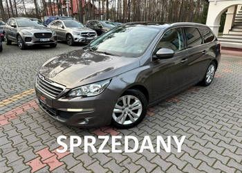 Peugeot 308 SW 1.6 HDI 120 KM Skóry Podgrzewane fotele Kamera Panorama T9 …