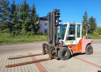 Wózek widłowy DAN TRUCK 8009 (8 ton / 5 m)