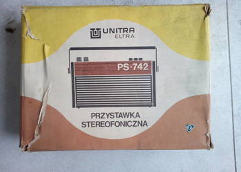 Karton do Unitra przystawka stereofoniczna PS-742