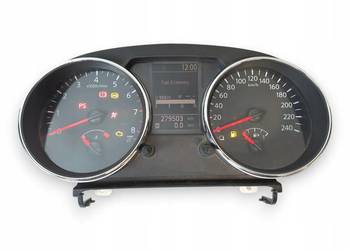 LICZNIK ZEGARY Nissan Qashqai J10 LIFT 1.6 2.0 16V Benzyna 279 503km europa