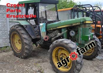 John Deere 3040 części, skrzynia biegów, silnik