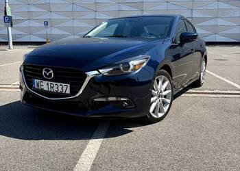 Mazda 3 2017 2,5 benzyna automat, bogate wyposażenie, garażowane