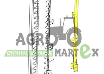 5ZN16102 KOSA BOCZNA UCHWYT LH JD