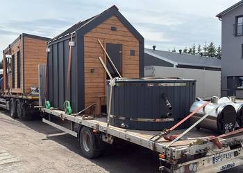 SAuna ogrodowa typu Stodoła