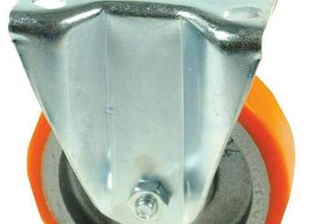 Koło stałe PU Ø 125x35 mm podstawa montażowa: 110x95 mm nośność 250 kg Ro-…
