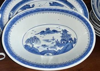 Orientalna, porcelanowa salaterka