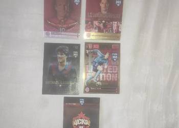 karty piłkarskie FIFA panini