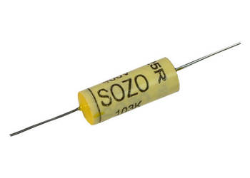 4x SoZo 10nF 0,01uf 104K 400V Axial Mustard Lampowy Vintage