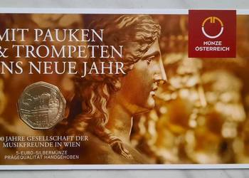 Moneta 5 Euro Austria. Ag. 2012 (I)