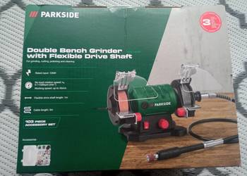 Szlifierka podwójna z giętkim wałkiem, 120 W, PDFW 120 B3