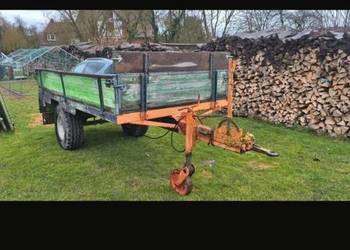 Sprzedam przyczepa jednoosiowa sztywna