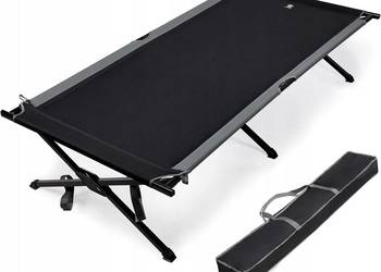EVER ADVANCED SKŁADANE ŁÓŻKO POLOWE XXL KEMPINGOWE 214x79 CM 200KG Używany