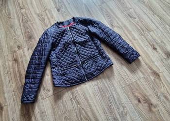 kurtka pikowana r 38 M 40 L granatowa granat