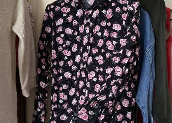 Koszula H&M w róże różyczki kwiaty kwiatowy wzór