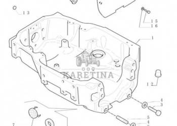 New Holland T6090 Wspornik 87716758