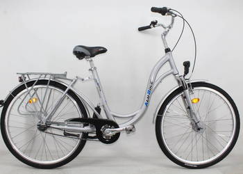 Amortyzowany rower damski ALU-BIKE 7 biegów Koła 28 cali PRĄDNICA