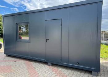 Nowy kontener całoroczny 2,5x6 m socjalny biurowy - dostępny od ręki