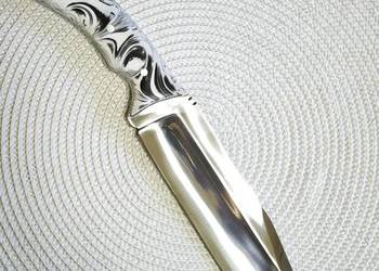 Nóż myśliwski Bowie 66/Sandvik 12C27/59HRC