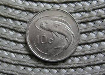 Malta 10 Cent 1986r